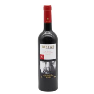 botella de vino tinto bestué