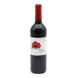 Botella de vino tinto ilex coupage