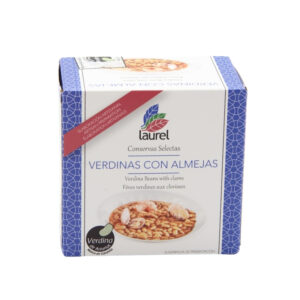 VERDINAS CON ALMEJAS LAUREL