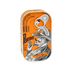 SARDINAS EN SALSA DE TOMATE 3/5 125grs PORTHOS